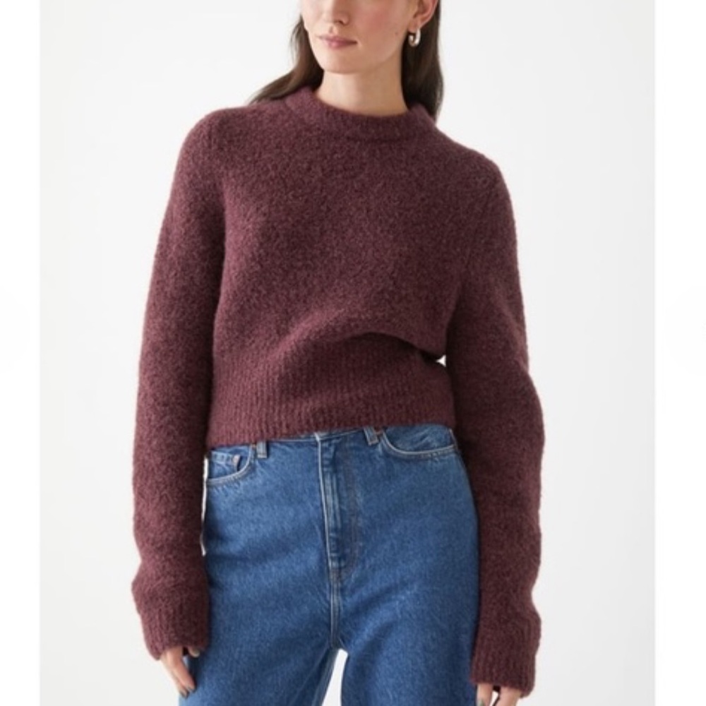 & Other Stories mockneck sweater sz S